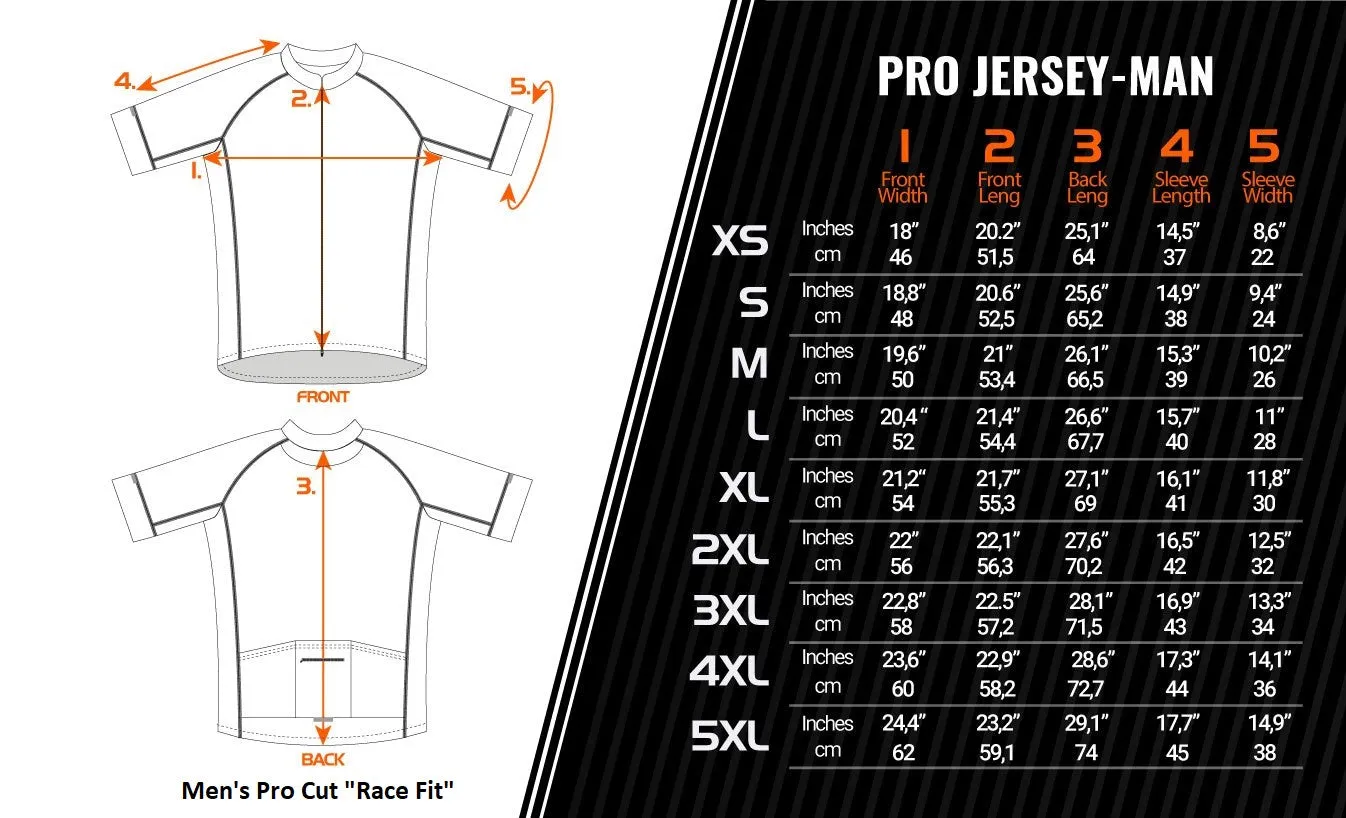 2020 "Ide Racing" Race Cut Cycling Jersey