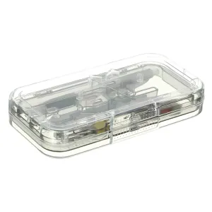 7-Piece Maths Geometry Drawing Set With Durable Plastic Case ACS90808