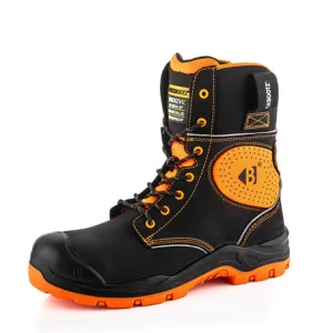 Buckbootz BVIZ6 Buckzviz High-Leg Lace Safety Boot