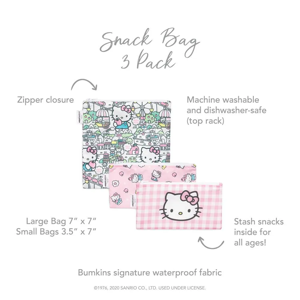 Bumkins | Snack & Sandwich Bags - Hello Kitty