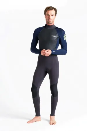 C-Skins Element 3/2mm Back Zip Summer Wetsuit Slate Lime