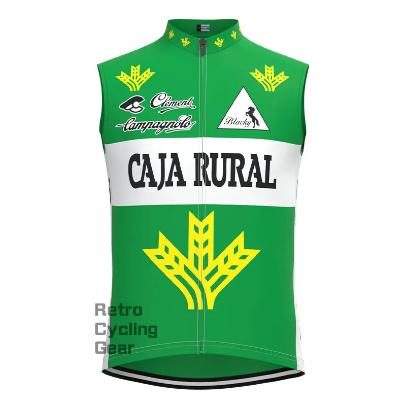 CAIA RURAL Green Retro Long Sleeve Cycling Kit