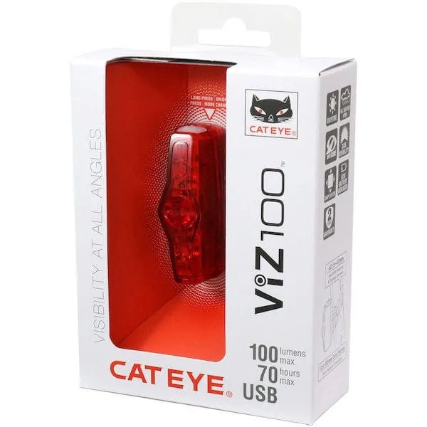 Cateye VIZ 100 Rear Bike Light
