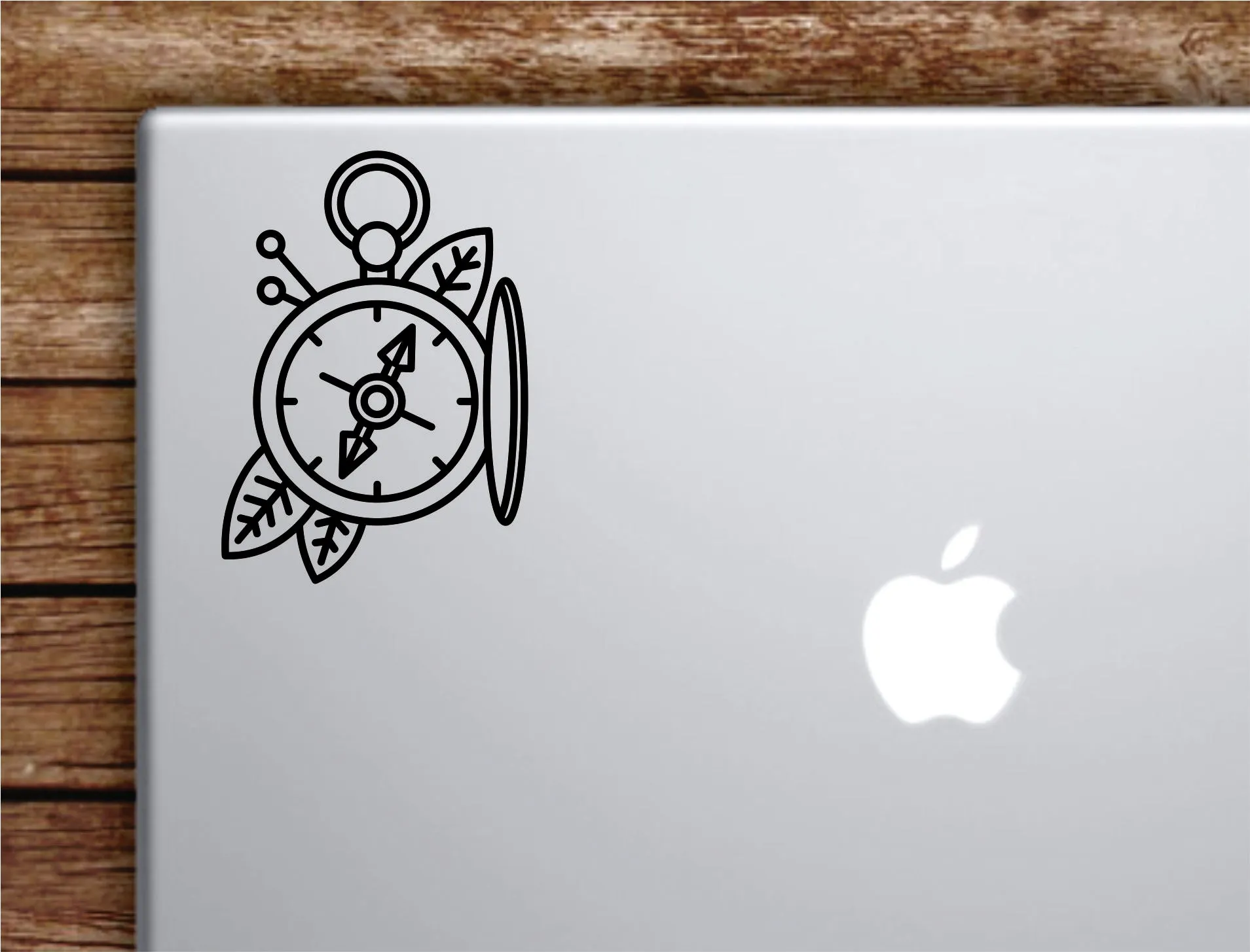 Compass Rose Traditional Laptop Wall Decal Sticker Vinyl Art Quote Macbook Apple Decor Car Window Truck Teen Inspirational Girls Beach Ocean Tattoo