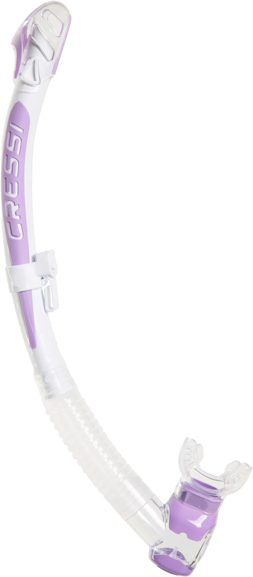 Cressi Corfu Adult Semi-Dry Snorkel for Scuba Diving, Snorkeling and Apnea