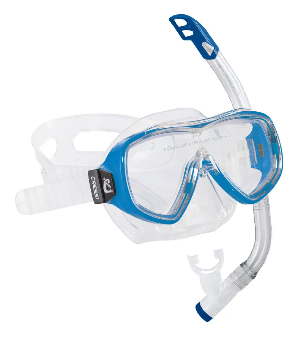 Cressi Ondina Mask & Top Jr Snorkel Set
