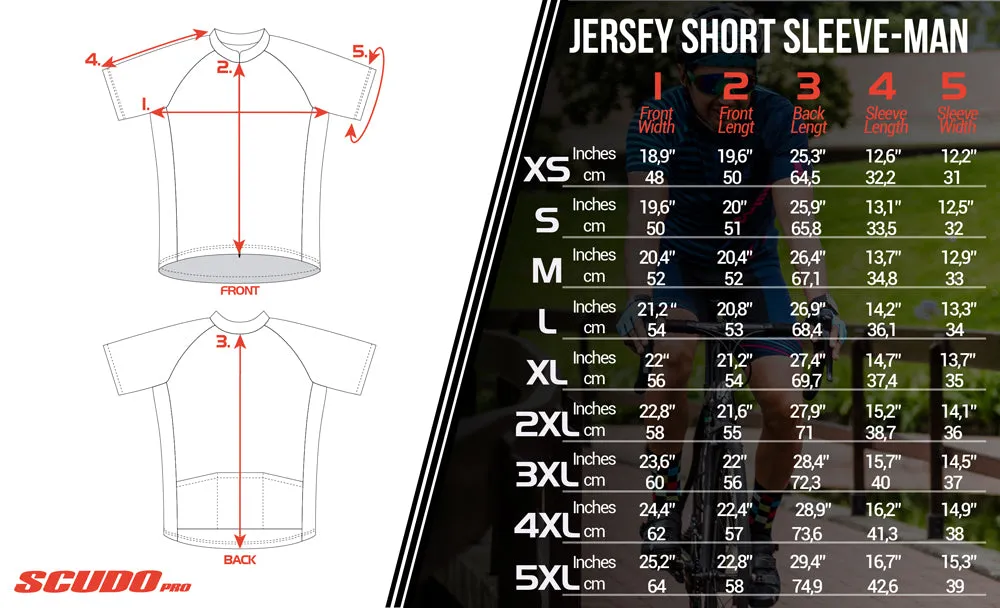 Delaware Short Sleeve Cycling Jersey for Men and Women