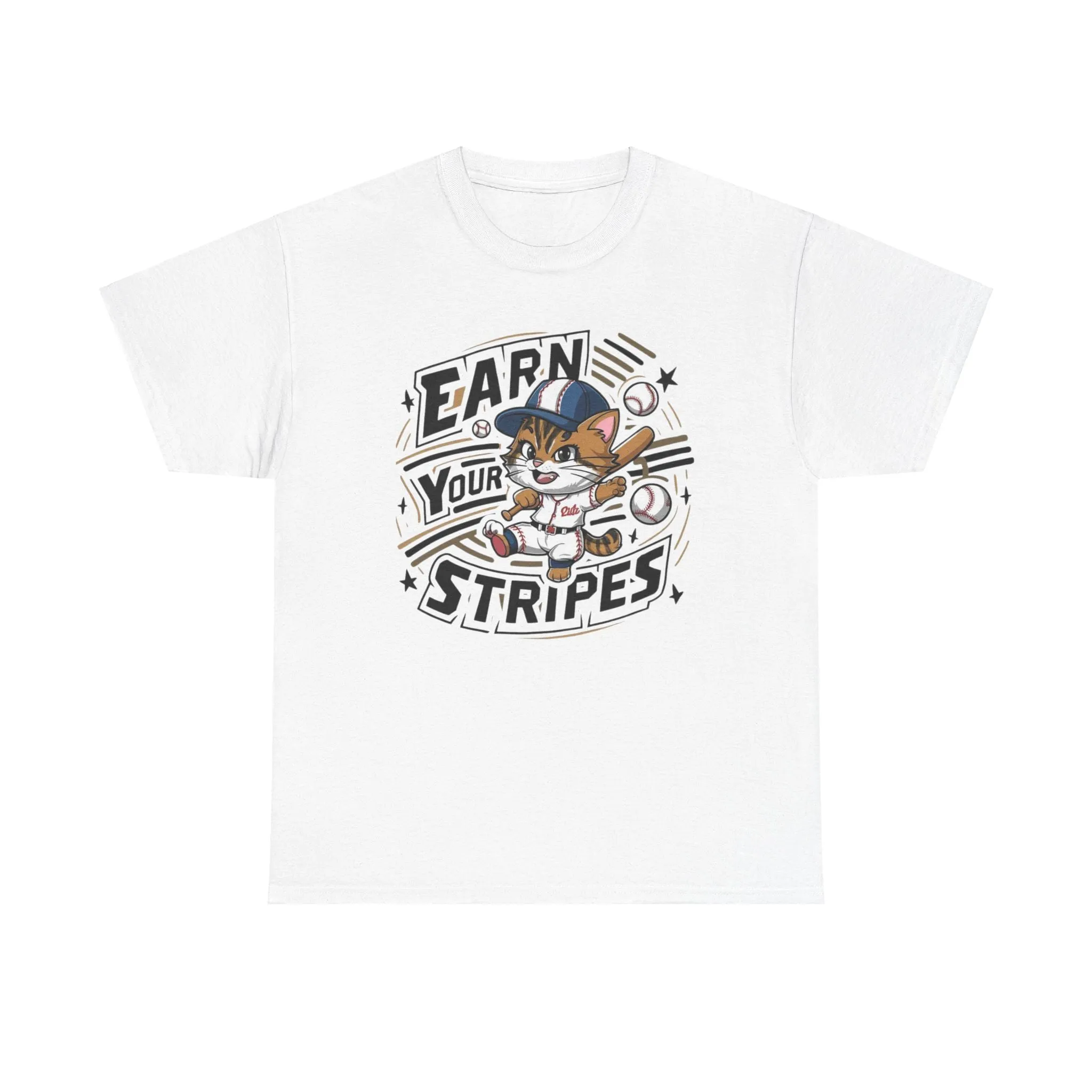 Earn Your Stripe Baseball Cotton Tee