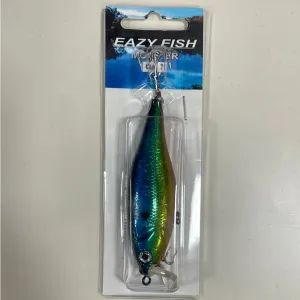 Eazy Fish Monster Green Killer Double Tri Fishing Hook Col: 7