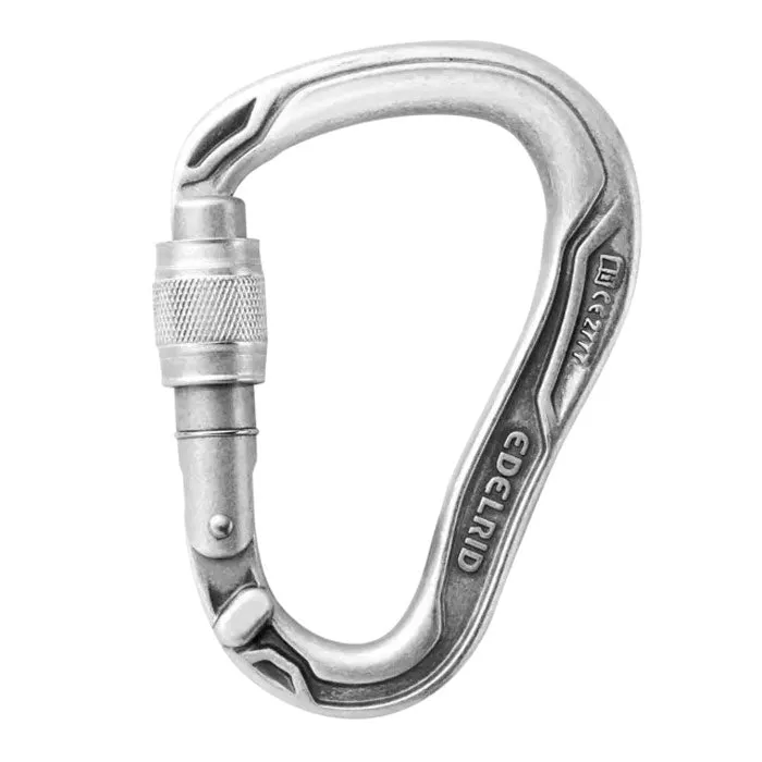 Edelrid HMS Bullet Eco Screw Gate Climbing Carabiner