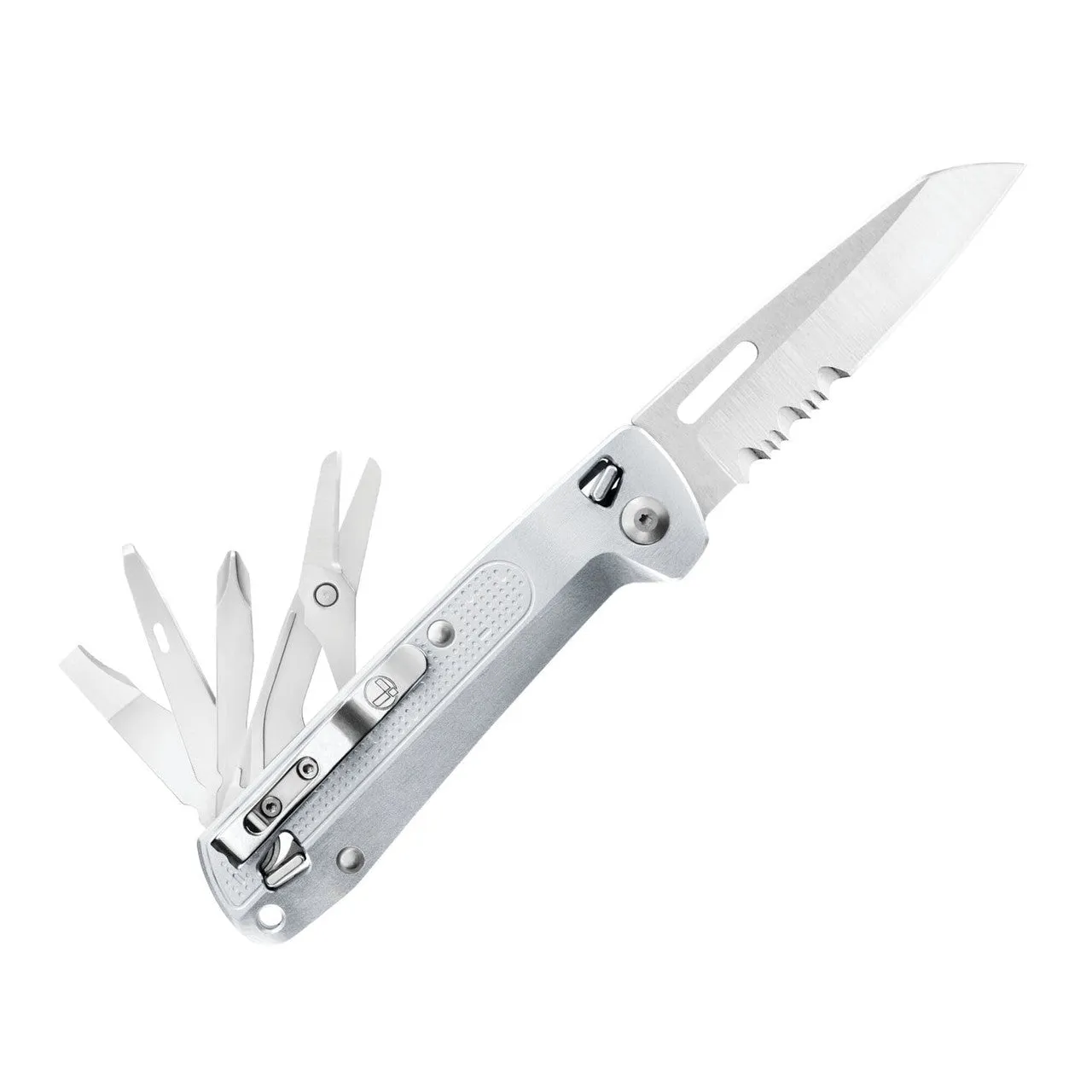 Leatherman FREE K4X Knife, Serrated w/ Magnetic Open/Close