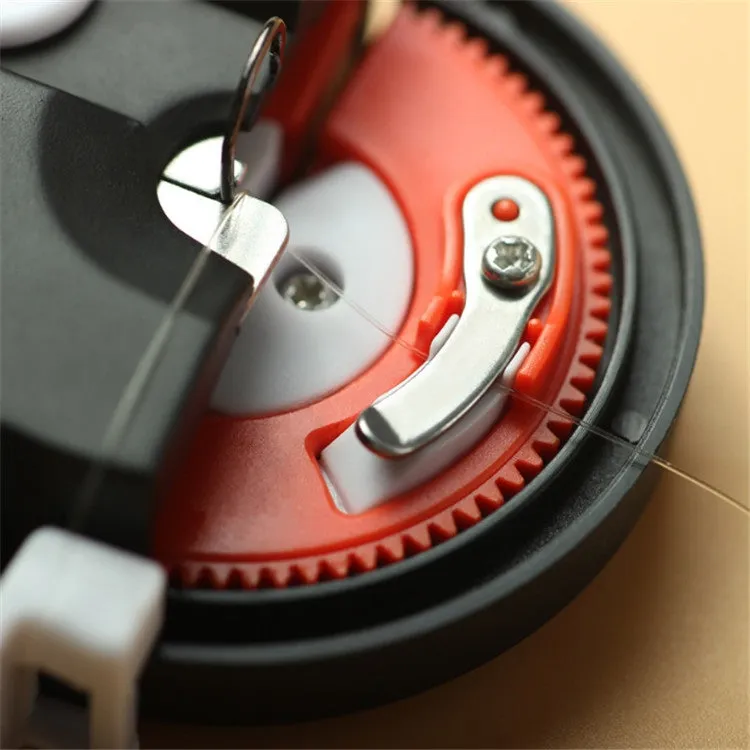 LINHU Automatic Hooking Device Multifunctional Hooking Device Electric Knotting Device, Style:Short Handle(Red)
