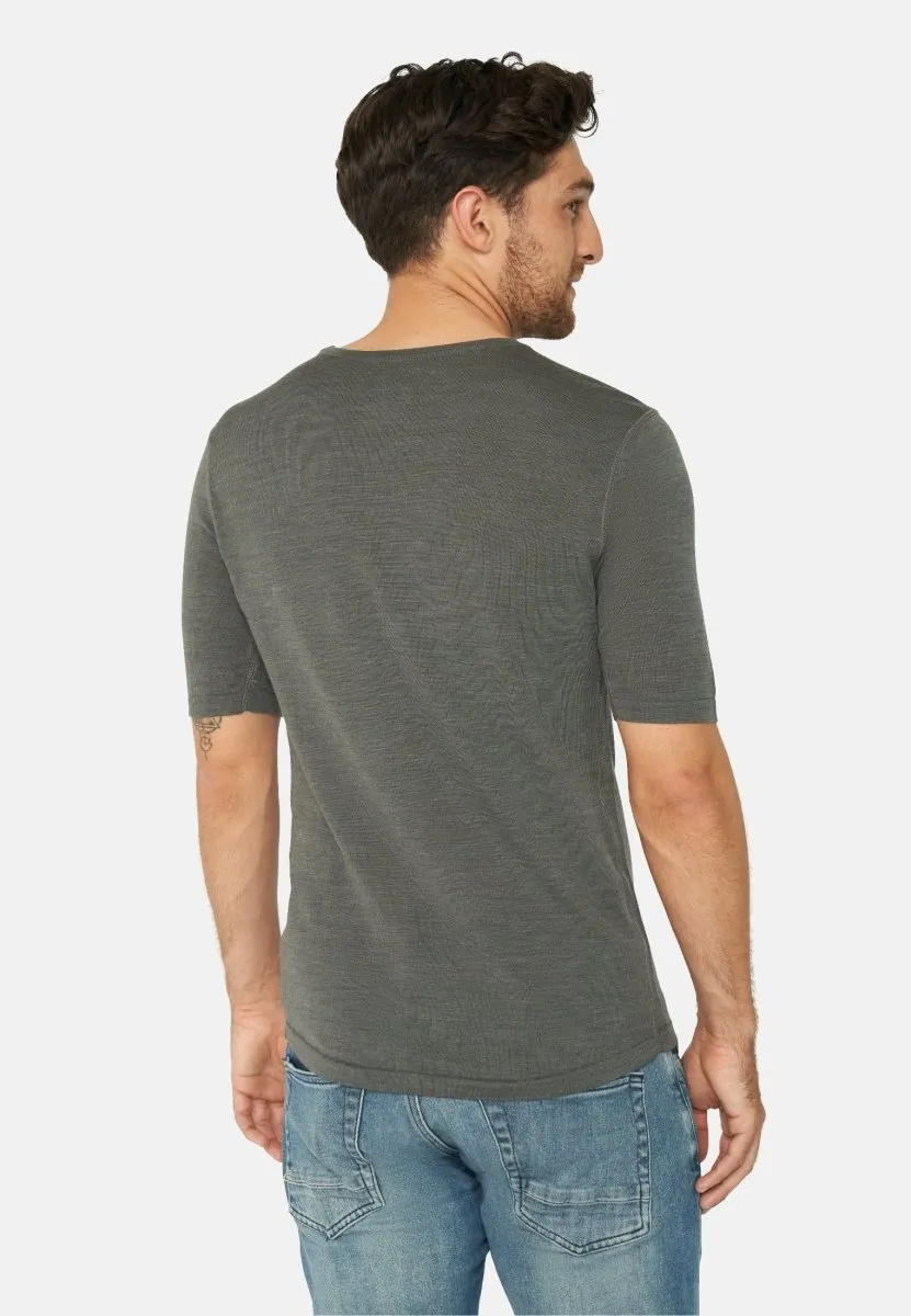 MERINO WOOL BASE LAYER T-SHIRT FOR MEN