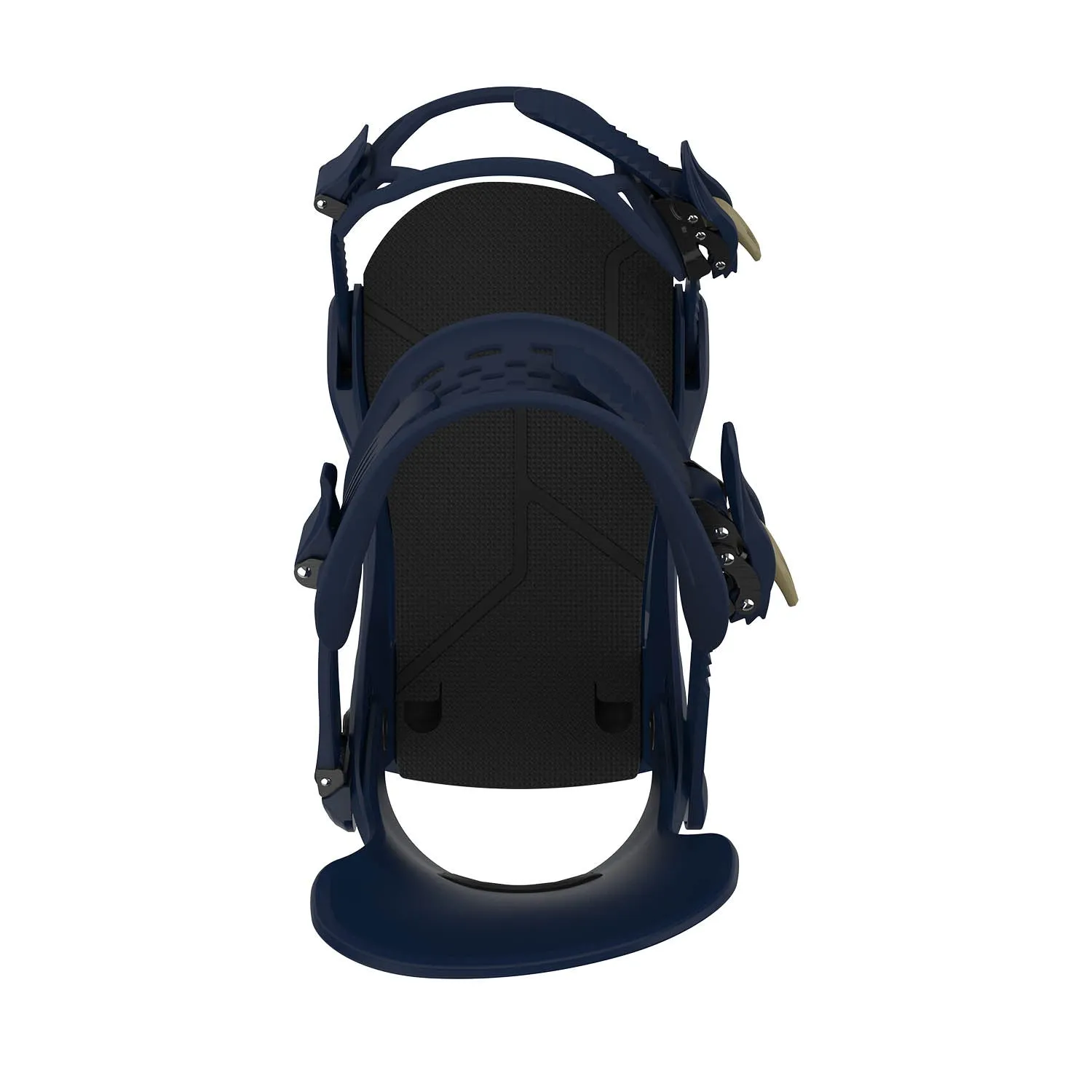 Network W Snowboard Bindings Navy Kennedi Deck 2024