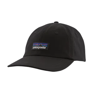 Patagonia P-6 Label Trad Cap Black
