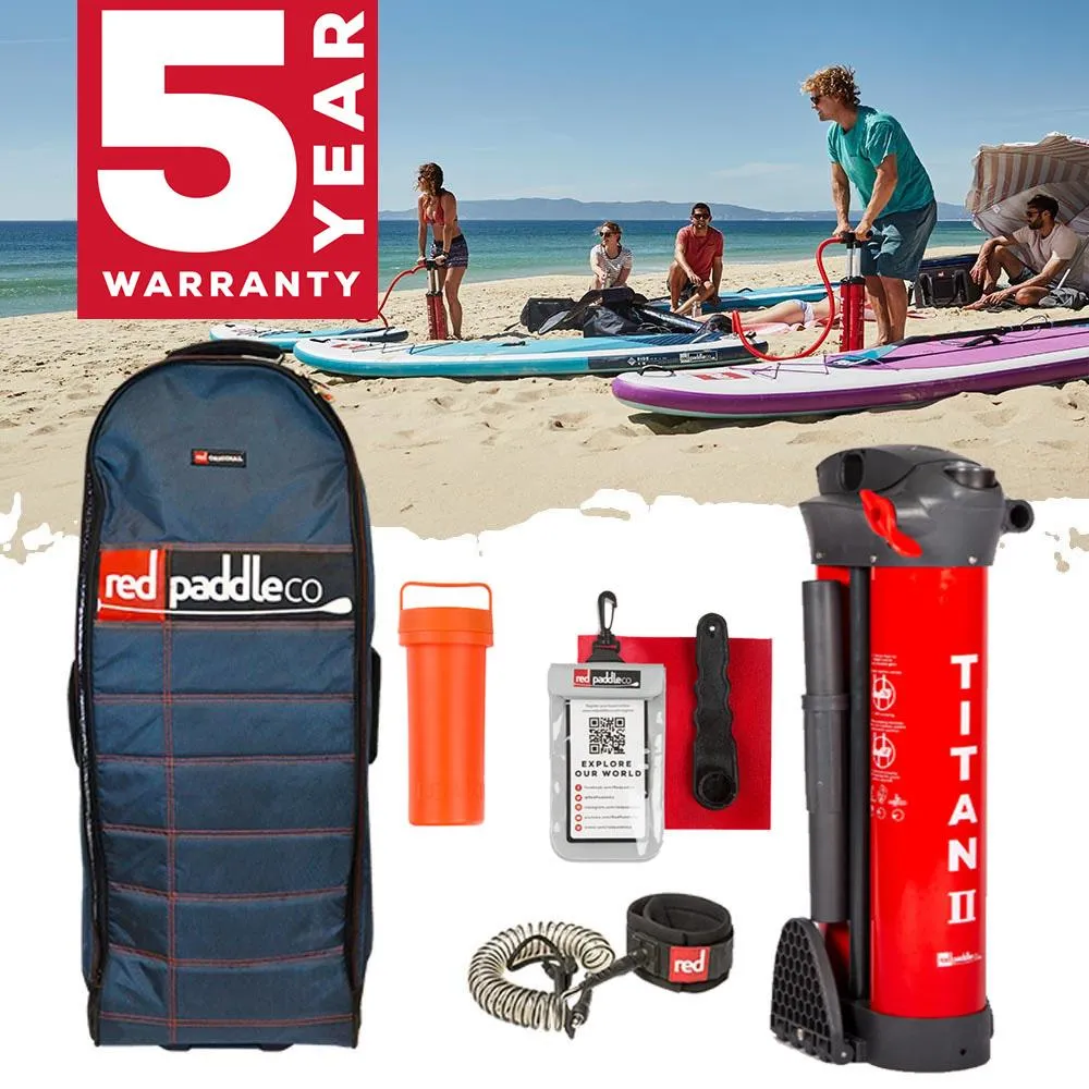 Red Ride MSL 10'6 Inflatable Paddle Board Carbon 100 Package 2021