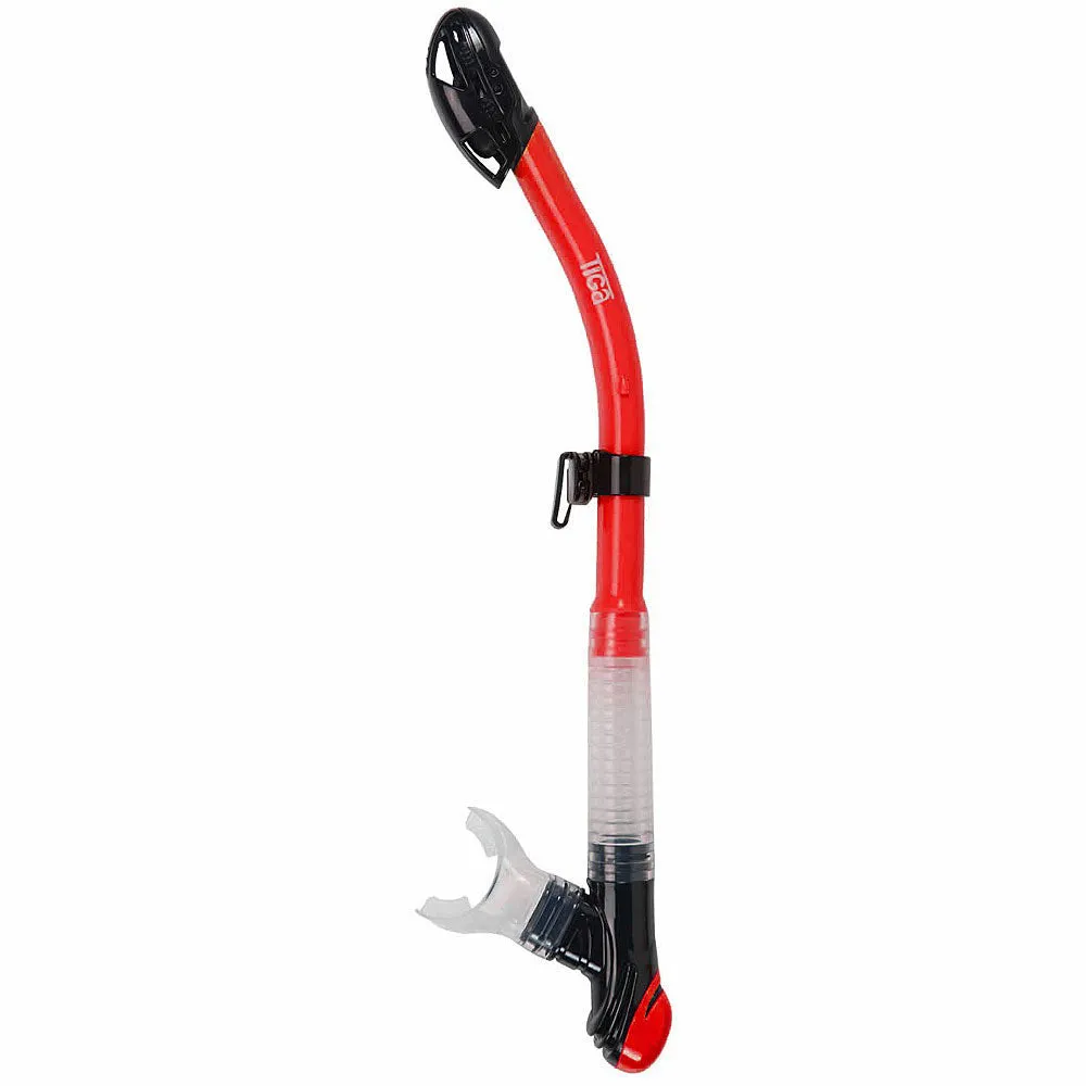 Sherwood Tiga Dry Snorkel with Splash Guard and Sealing Valve
