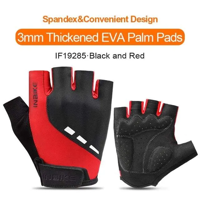 Shockproof Gel Pad Cycling Gloves
