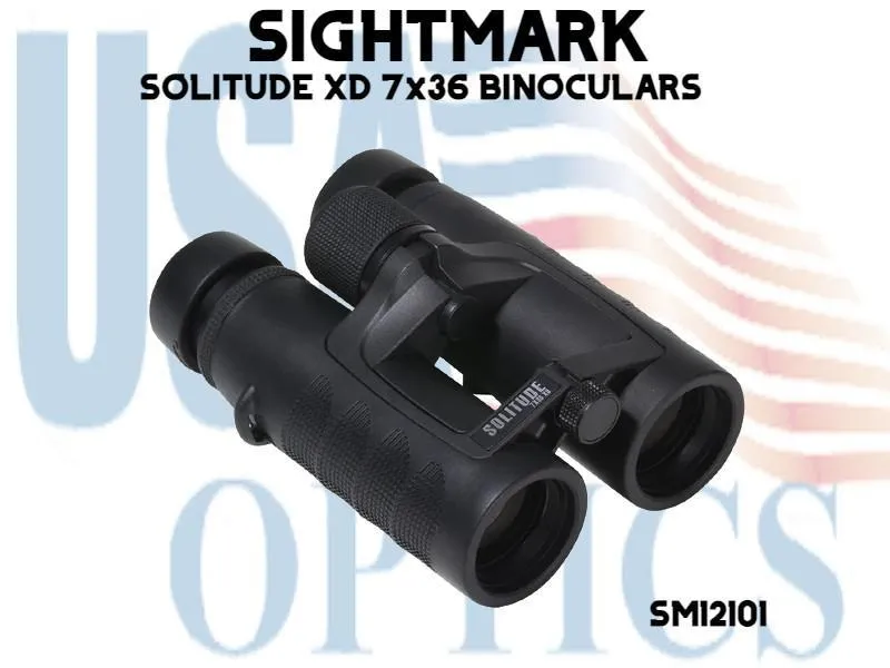 SIGHTMARK, SM12101, SOLITUDE XD 7x36 BINOCULARS
