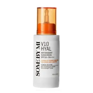 SOME BY MI V10 hyal antioxidant sunscreen  spf50  pa     واقي الشمس بالفيتامينات من سمباي مي