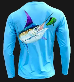 SPF Basix Marlin on Mahi Tormentor Shirt