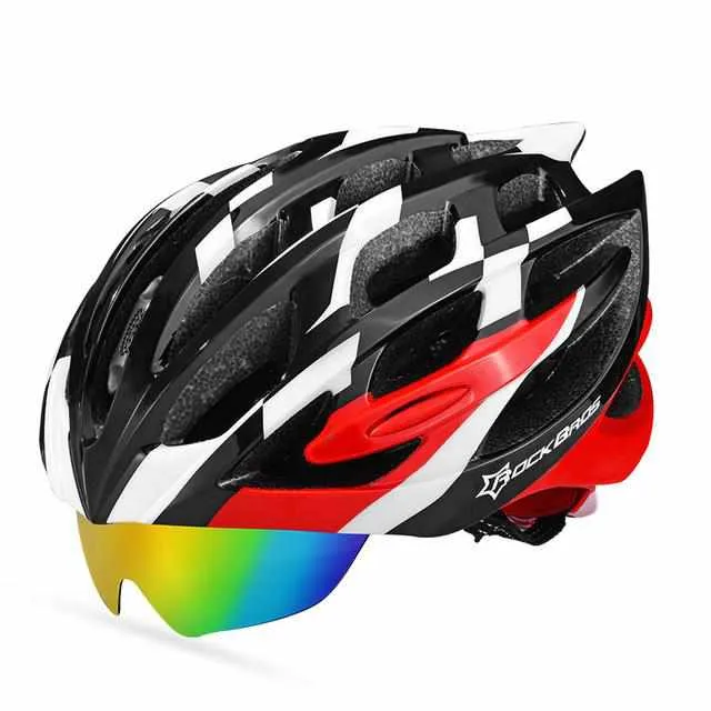 Ultralight Cycling Helmet with 3 Lens