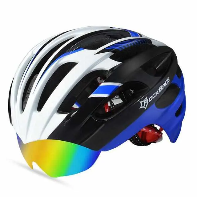 Ultralight Cycling Helmet with 3 Lens