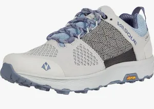 Vasque Women's Breeze Lt Low GTX Gore-tex Hiking Lunar Rock/Celestial Blue sz 6