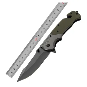 Wholesale Factory Pricehot Selling G10 Handle Outdoor Camping Folding Knife Hunting Tactical Survival Knife Customization Knives
