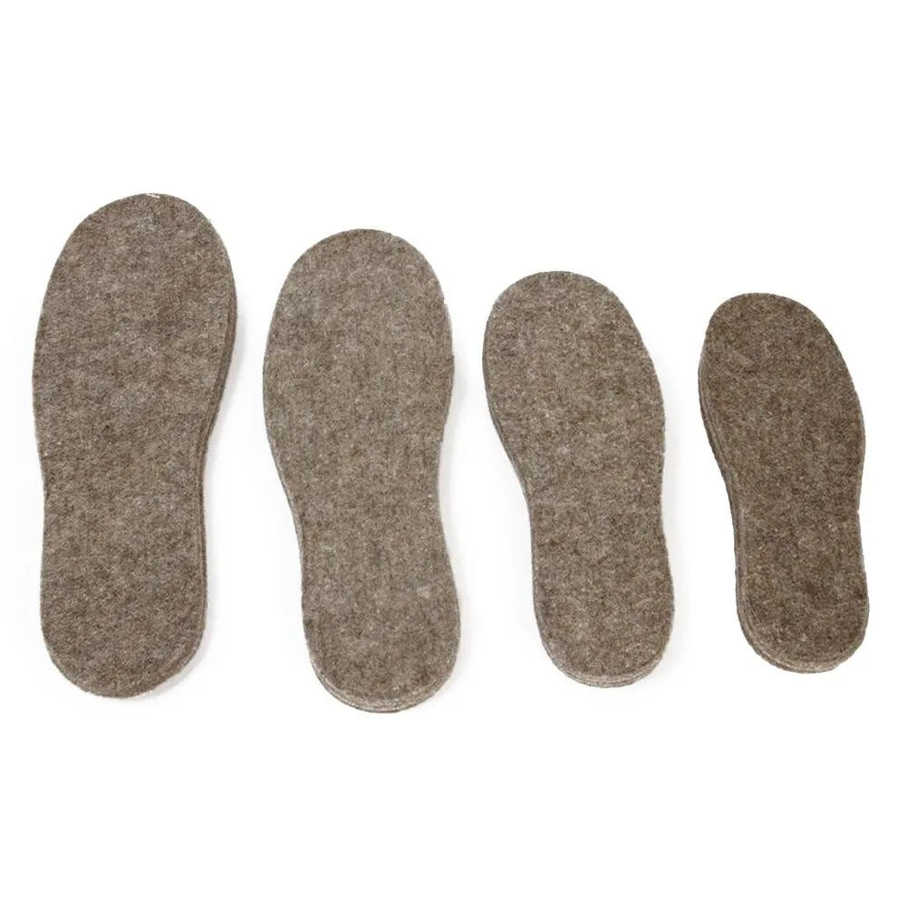 Wholesale Thick Alpaca/Wool Insoles