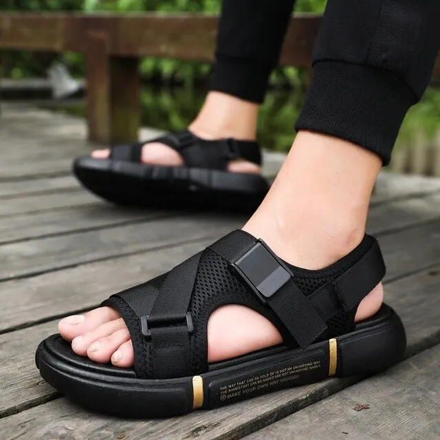Wolf Sandalen | Ergonomische Camping/Outdoor-Sandalen für Herren