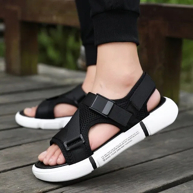 Wolf Sandalen | Ergonomische Camping/Outdoor-Sandalen für Herren