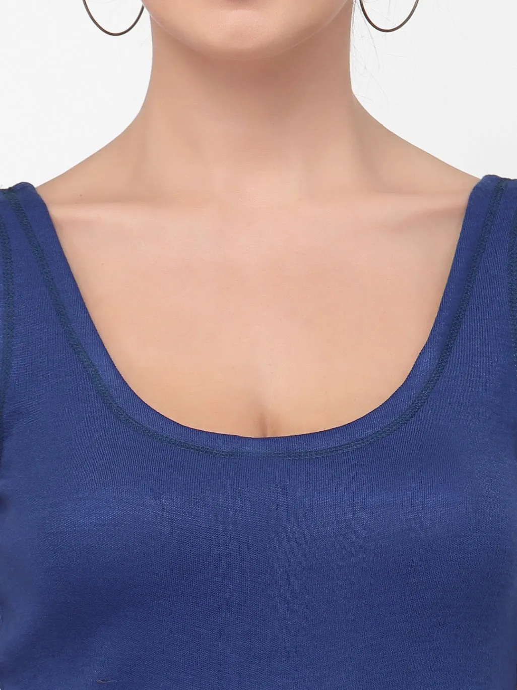 WOMEN'S CUT SLEEVES THERMAL TOP